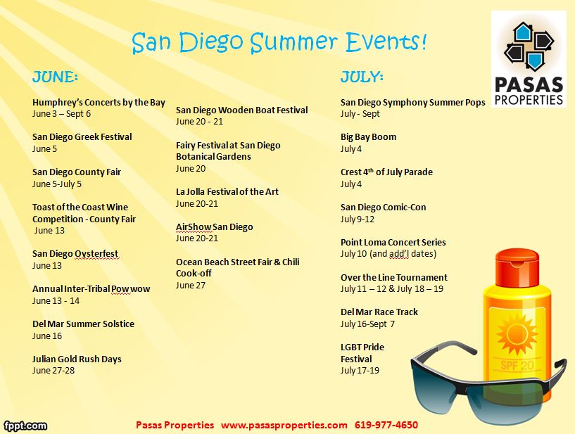 image for summer events
